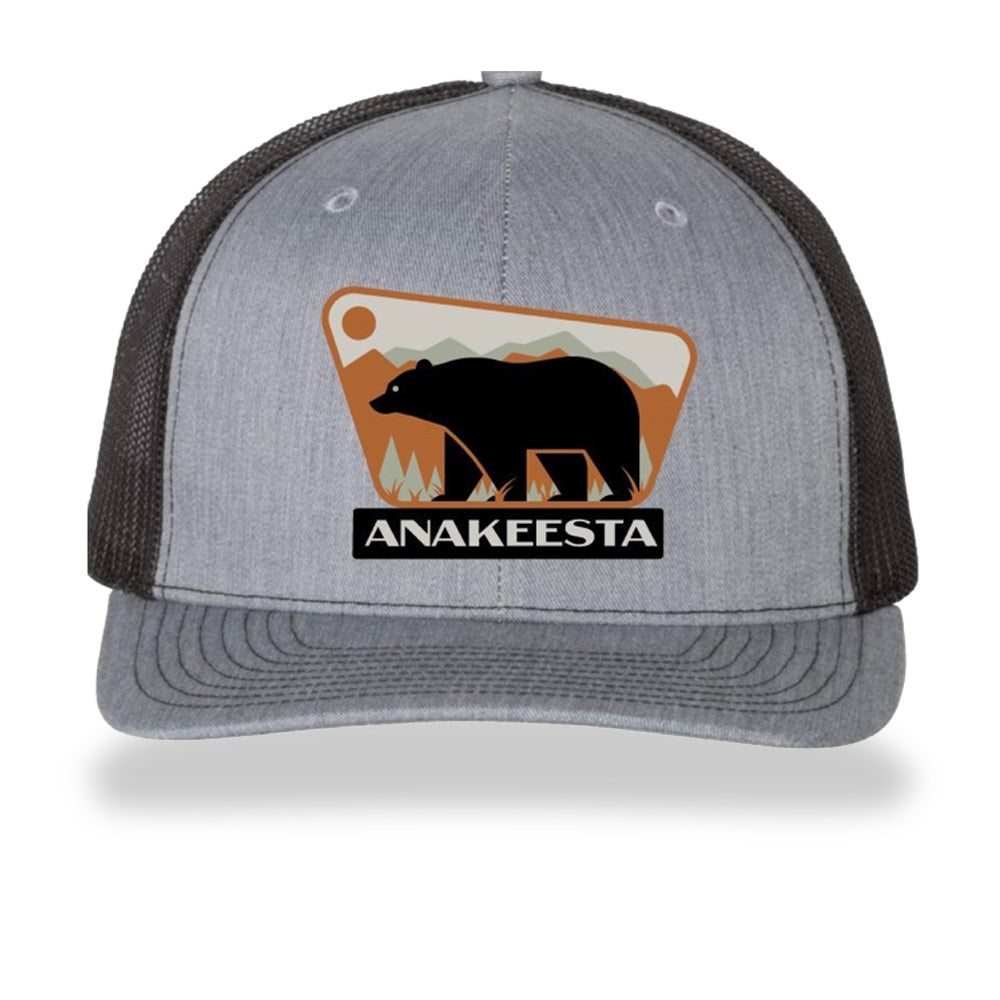 Anakeesta Bear Badge Hat