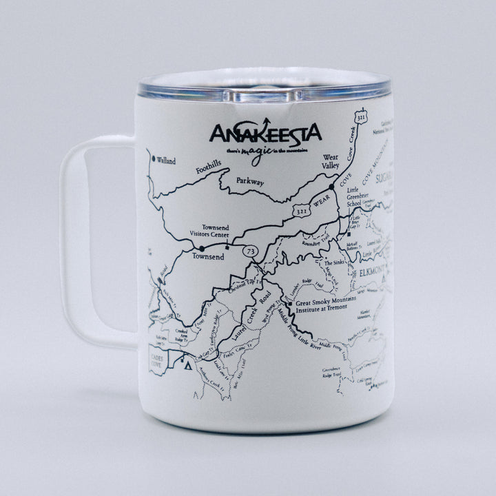 Line Map Stainless Mug