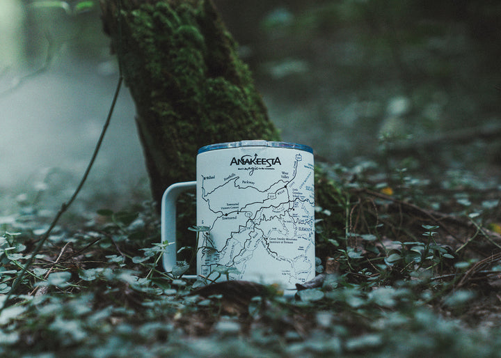 Line Map Stainless Mug