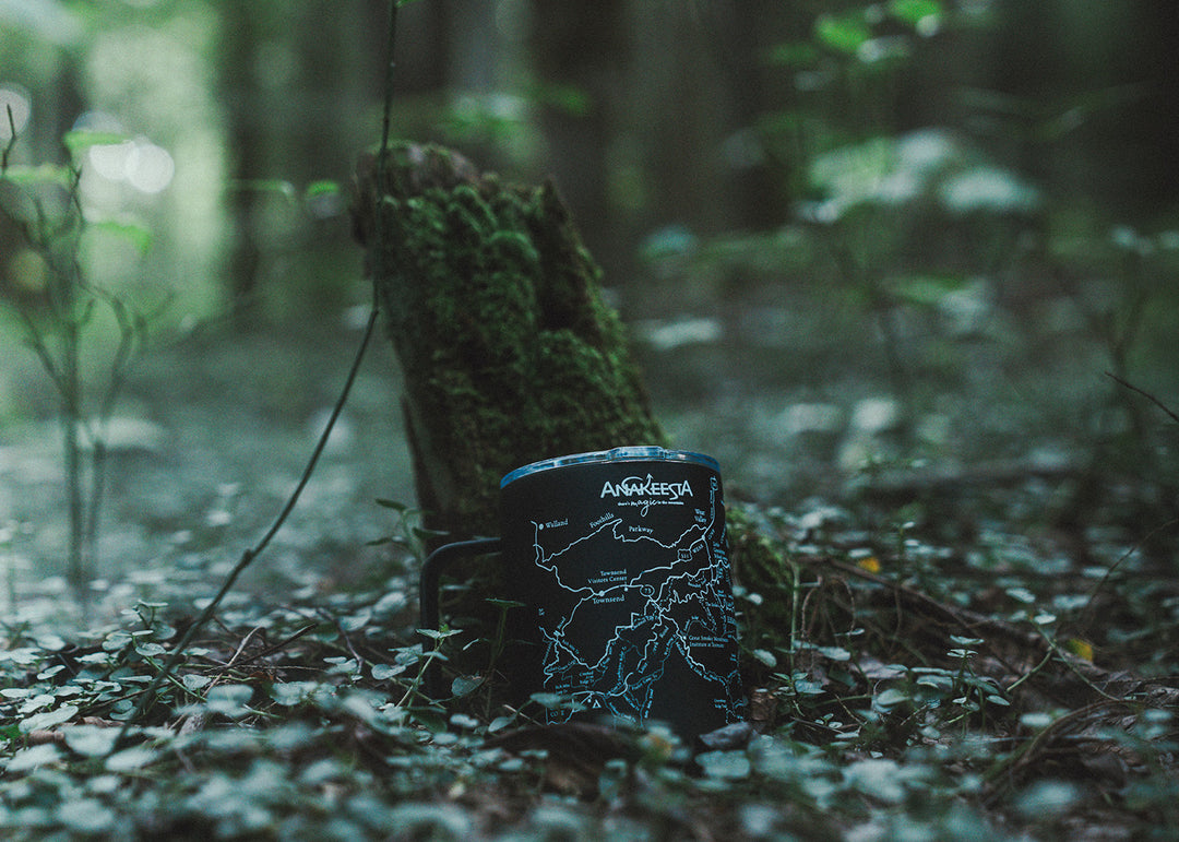 Line Map Stainless Mug